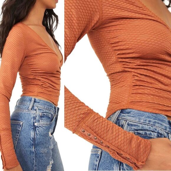 Free People
Penny Plunge Neck Stretch
Cotton top - Picture 3 of 6
